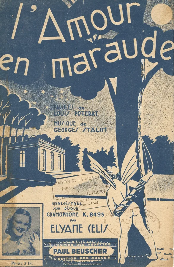 Cover for Elyane Celis | Georges Stalin | L'amour en maraude | Vocals