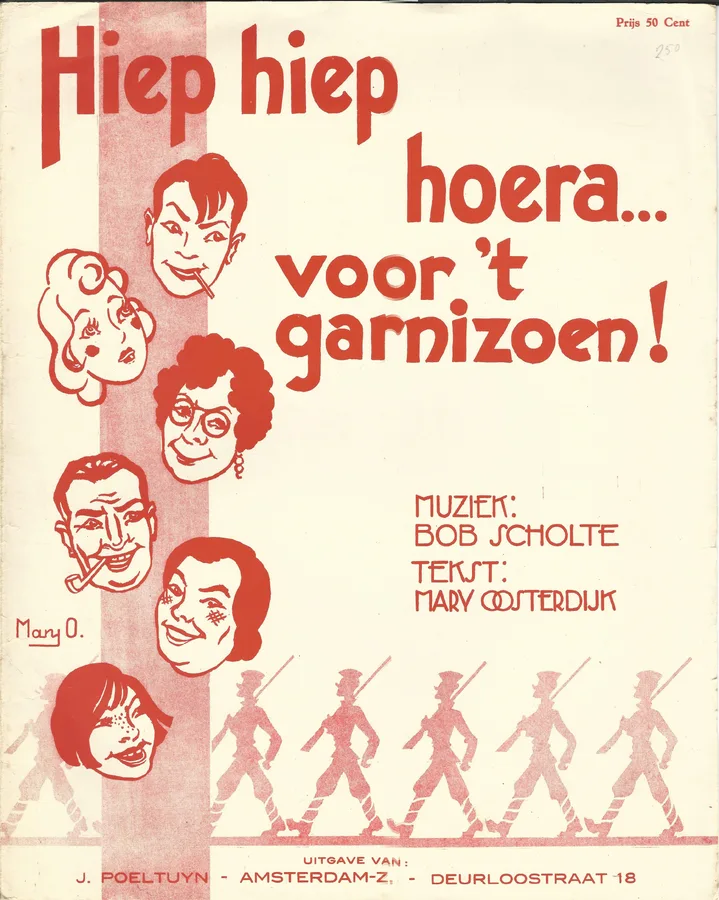Cover for Bob Scholten | Hiep Hiep Hoera voor het garnizoen | Piano | Vocals