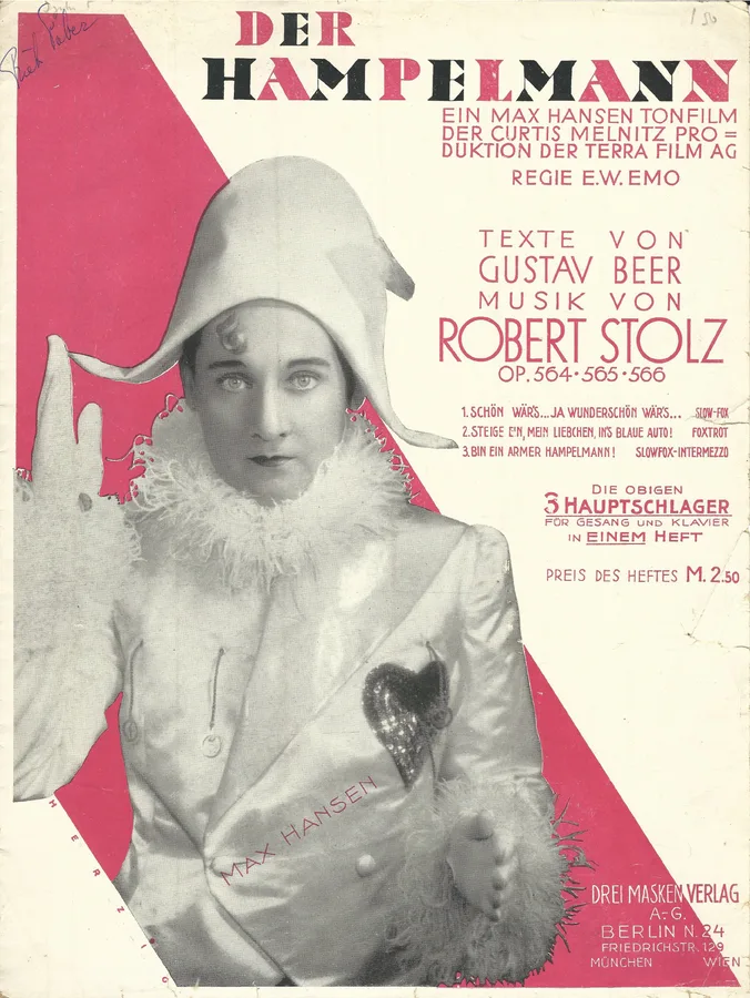 Cover for Robert Stolz | Der Hampelmann | Piano | Vocals