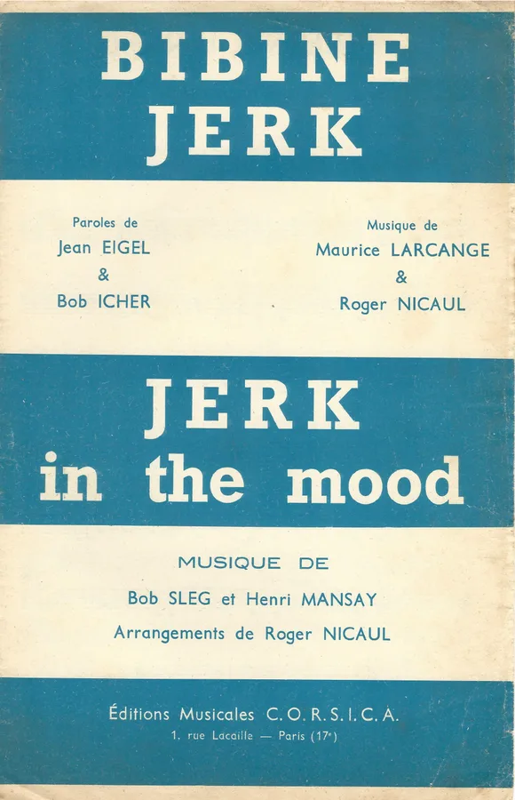Cover for Bob Sleg | Jerk in the mood | Piano