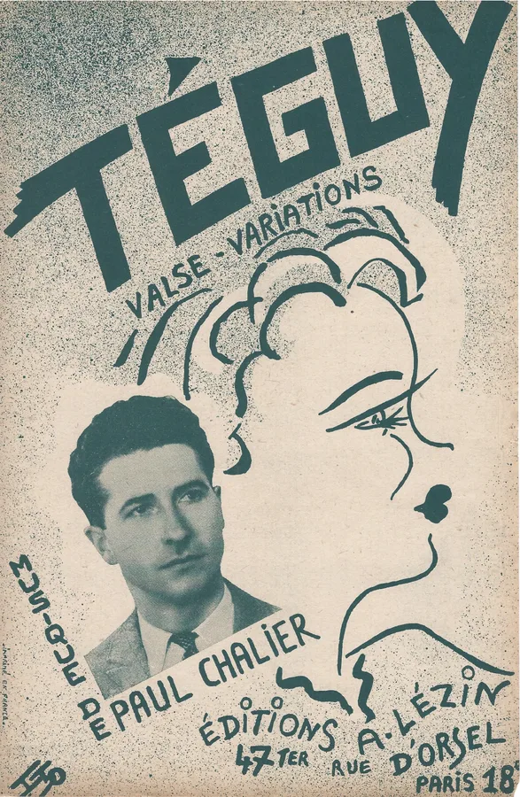 Cover for Paul Chalier | Teguy | Piano | Accordion