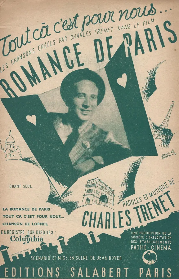 Cover for Charles Trenet | Tout ca c'est pour nous | Chanson