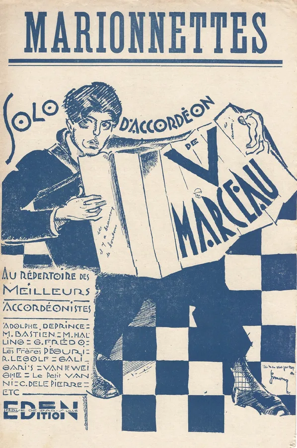 Cover for V. Marceau | Marionnettes | Accordion