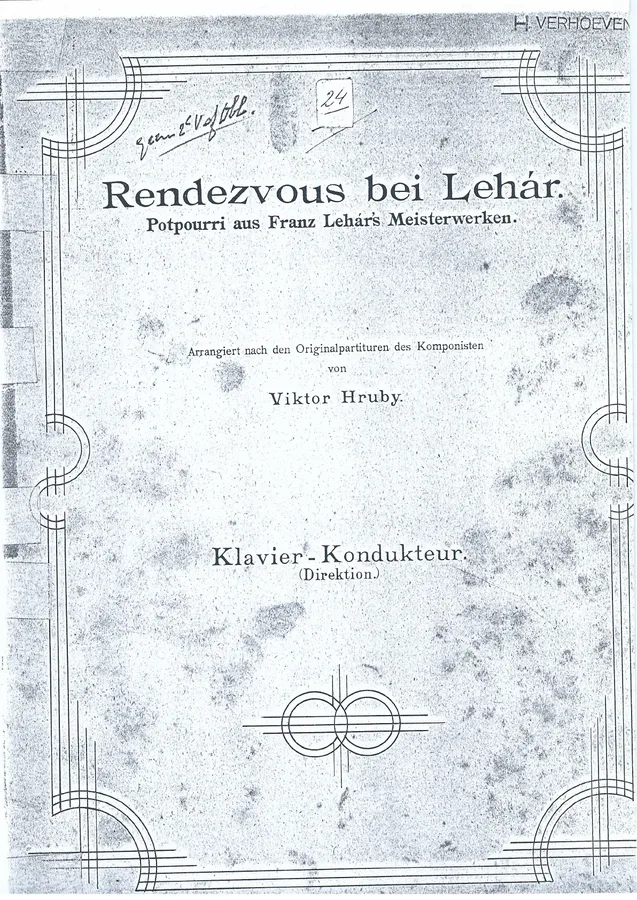 Cover for Franz Lehar | Viktor Hruby | Rendezvous bei Lehar | Orchestra
