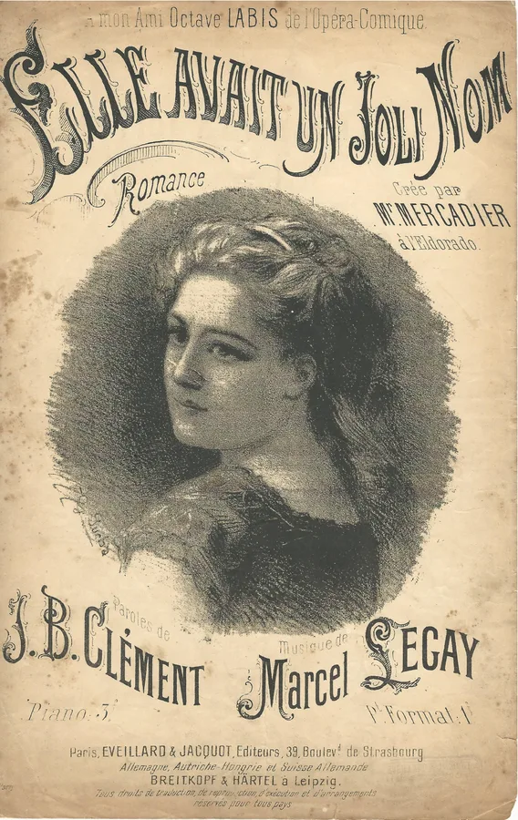 Cover for Marcel Legay | Elle avait un Joli Nom | Chanson | Vocals