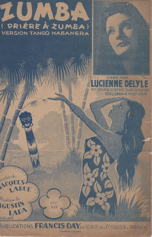 Cover for Lucienne Delyle | Agustin Lara | Zumba | Chanson