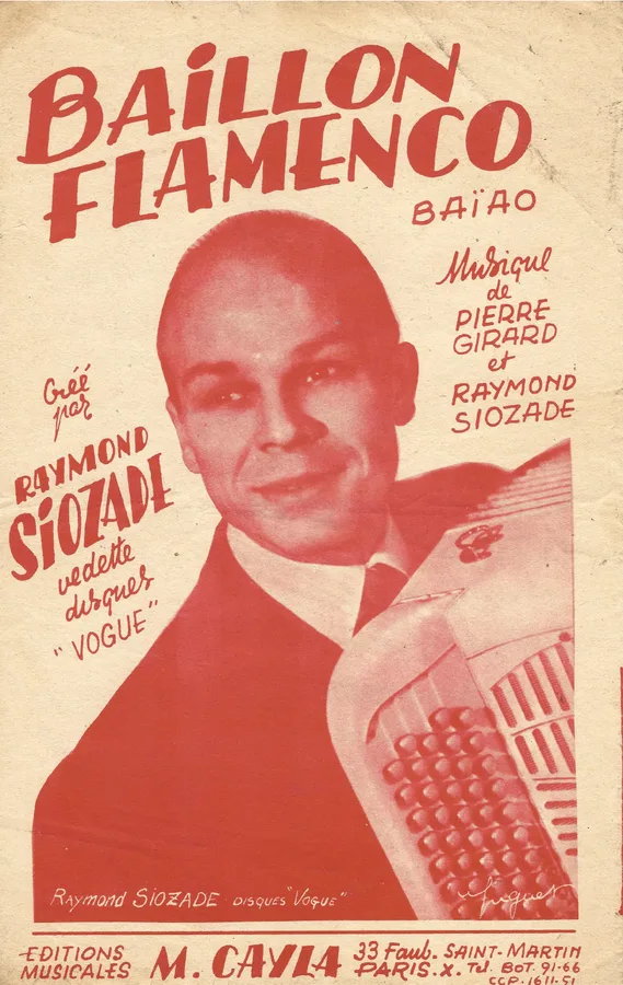 Cover for Pierre Girard | Baillon Flamenco | Accordion | Violin