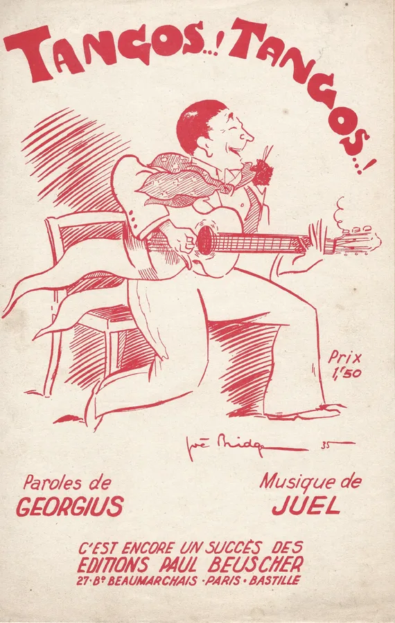 Cover for Juel | Georgius | Tangos! Tangos! | Chanson