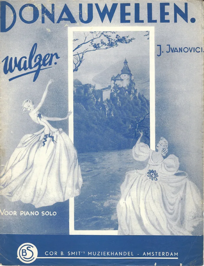 Cover for I. Ivanovici | Donauwellen | Piano | Violin
