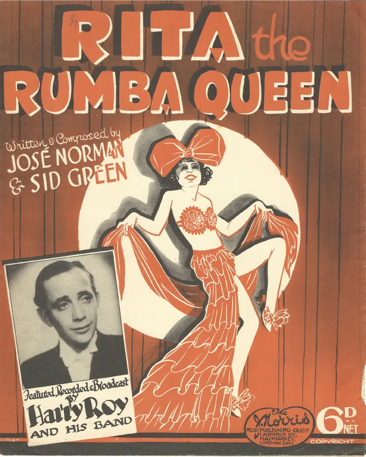 Cover for Harry Roy | Jose Norman | Sid Green | Rita the Rumba Queen | Piano