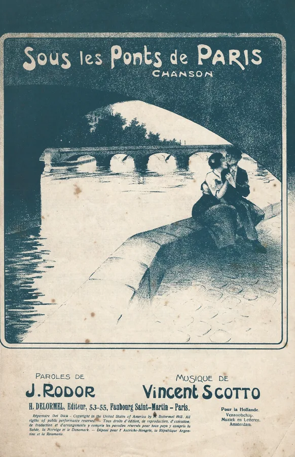 Cover for Vincent Scotto | J. Rodor | Sous les Ponts de Paris | Chanson