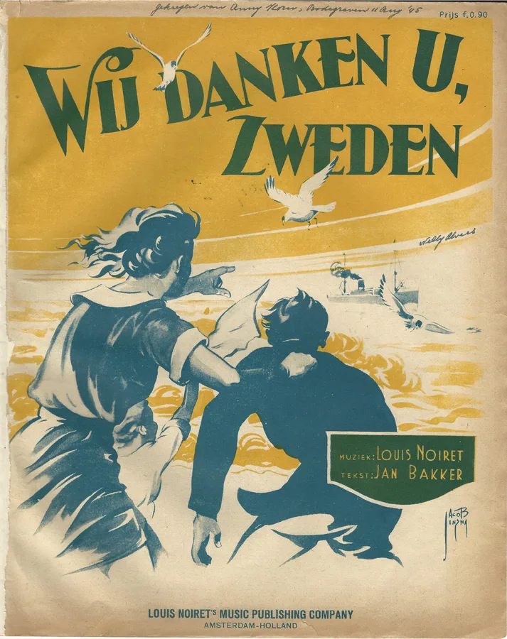 Cover for Louis Noiret | Wij danken u Zweden | Piano | Vocals