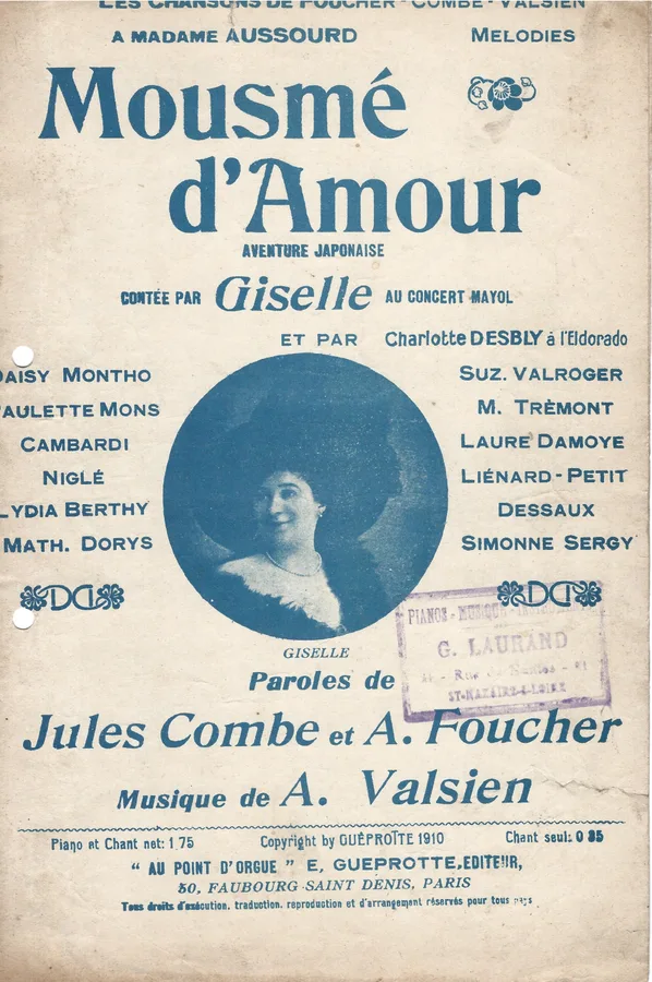 Cover for Albert Valsien | Mayol | Giselle | Mousme d'Amour | Chanson