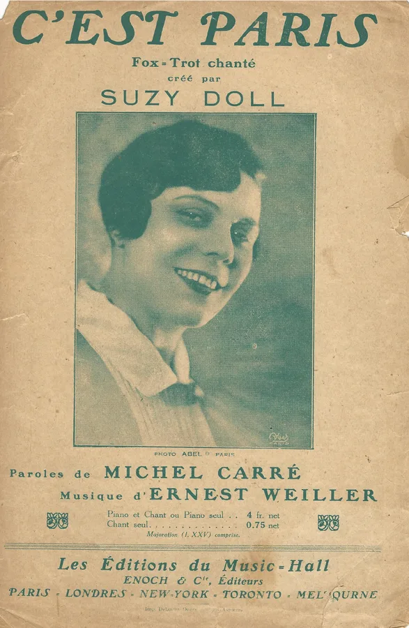 Cover for Ernest Weiller | Suzy Doll | C'est Paris | Chanson