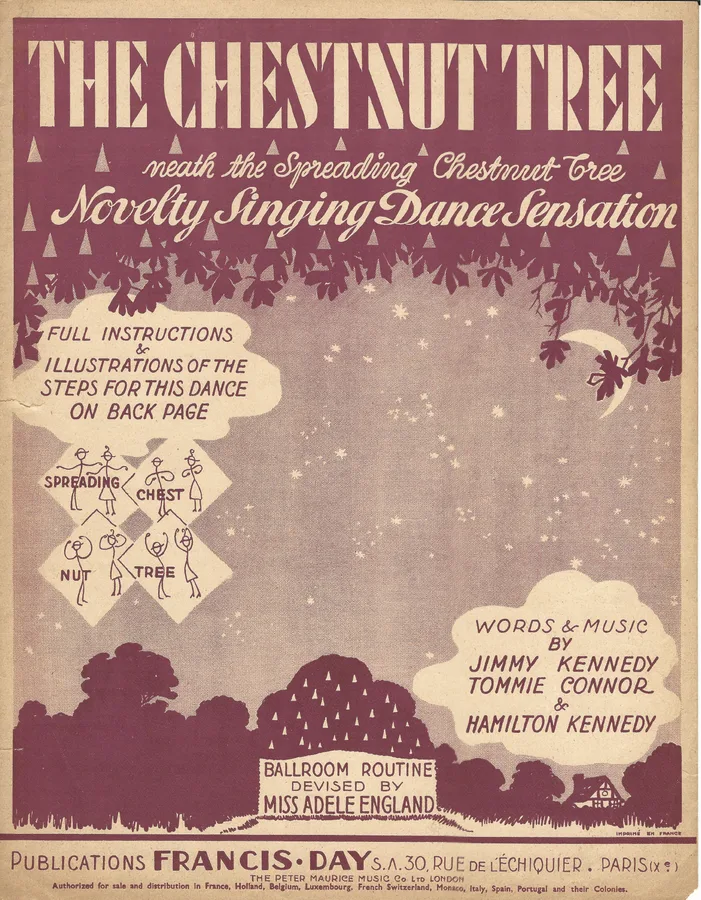 Cover for Jimmy Kennedy | Louis Poterat | The Chestnut Tree | Piano | Vocals