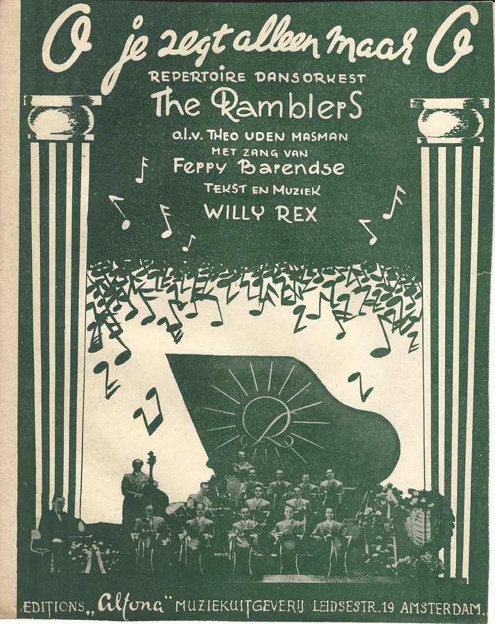 Cover for Theo Uden Masman | The Ramblers | Willy Rex | O je zegt alleen maar O