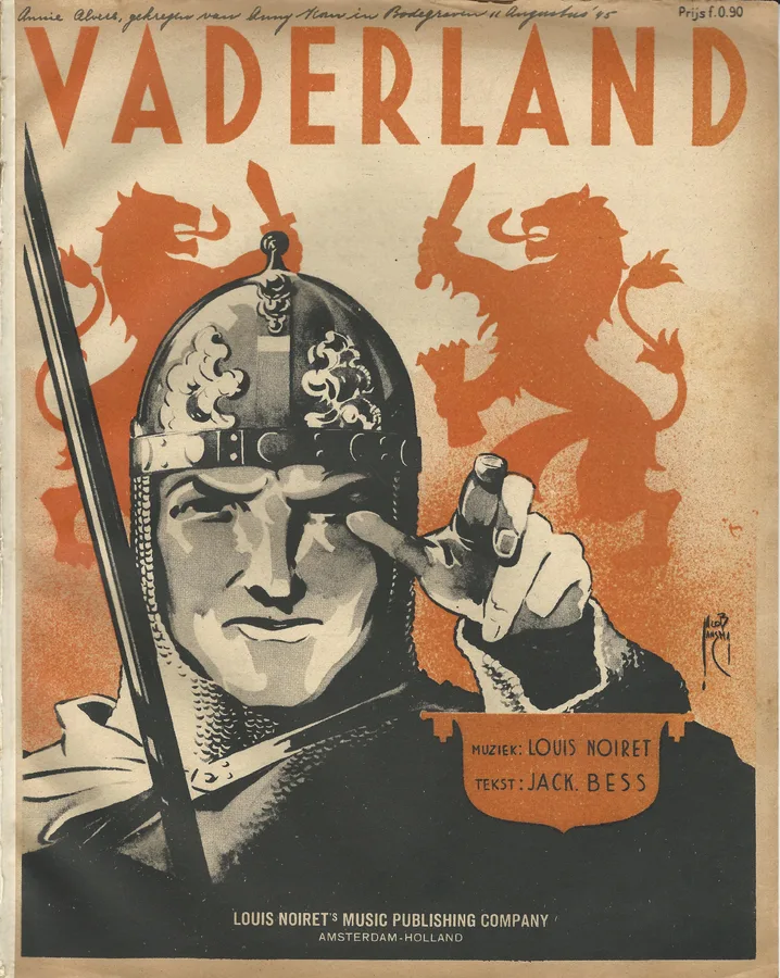 Cover for Louis Noiret | Vaderland | Piano | Vocals