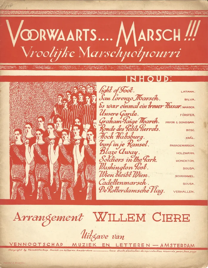 Cover for Vroolijke Marsch Potpourri | Willem Ciere | Piano