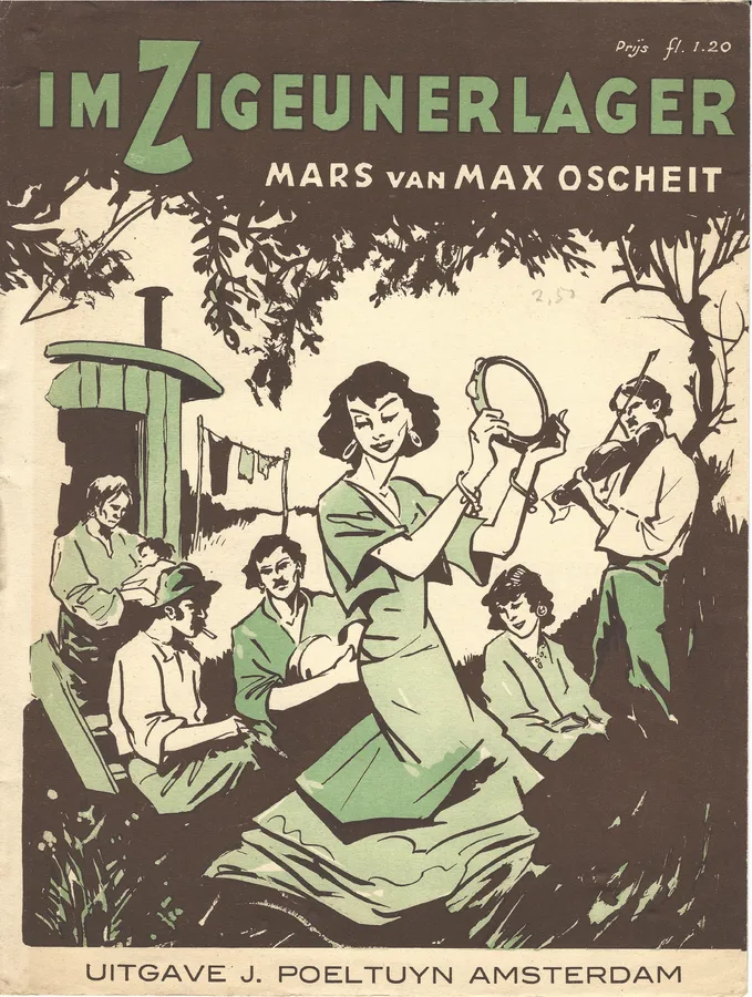 Cover for Max Oscheit | Im Zigeunerlager | Piano