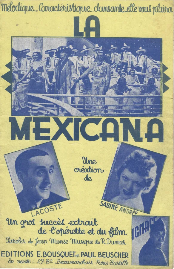 Cover for Roger Dumas | La Mexicana | Chanson