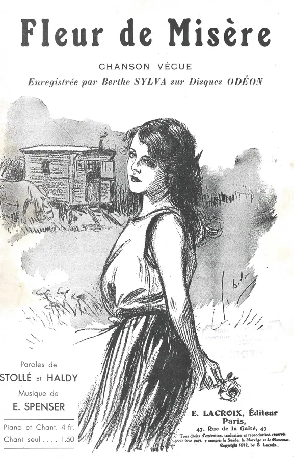 Cover for Berthe Sylva | Emile Spencer | Fleur de Misere | Chanson