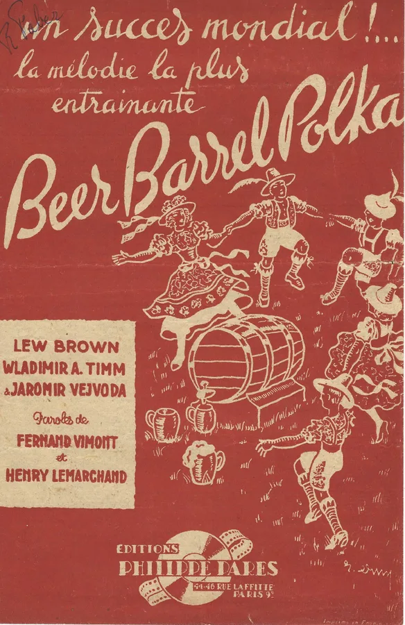 Cover for Lew Brown | Beer Barrel Polka | Vocals