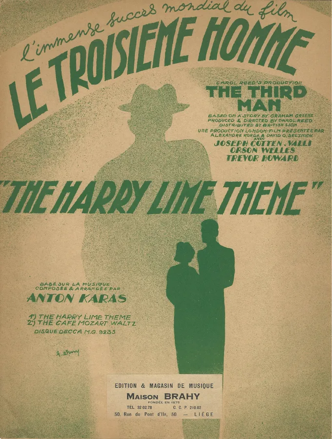 Cover for Anton Karas | Le Troisieme Homme | Piano