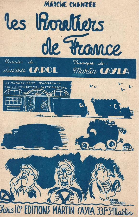 Cover for Martin Cayla | Les Routiers de France | Chanson