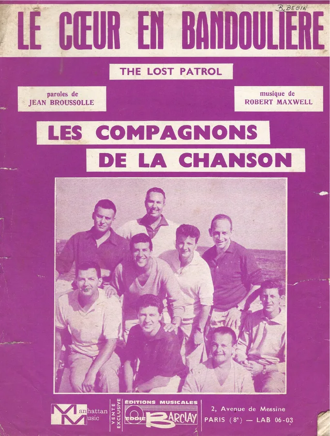 Cover for Robert Maxwell | Les Compagnons de la Chanson | Le Coeur en Bandouliere