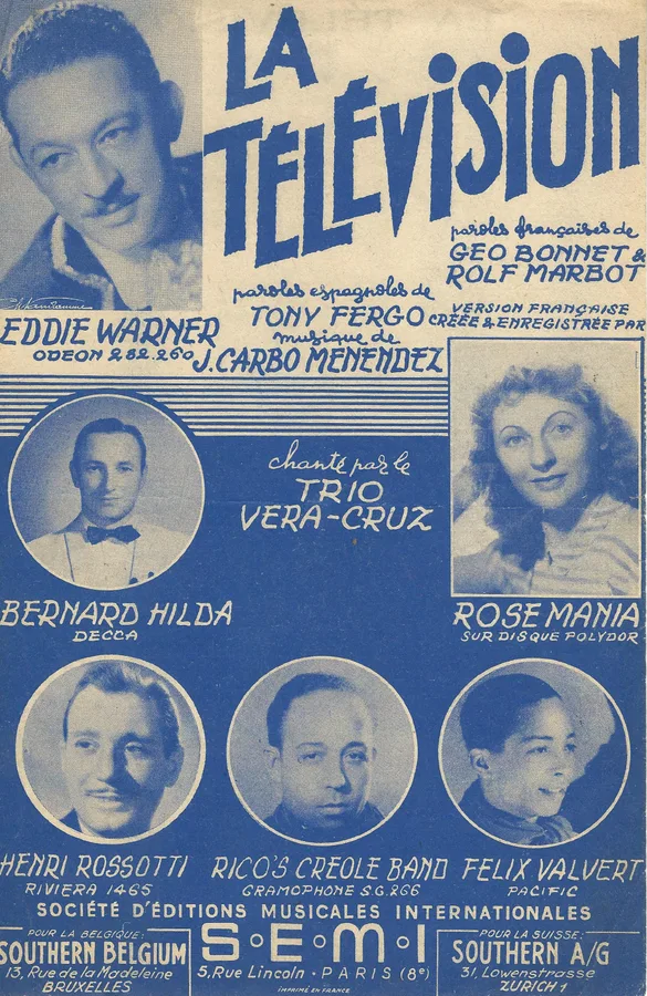 Cover for J. Carbo Menendez | Rose Mania | La Television  | Vocals