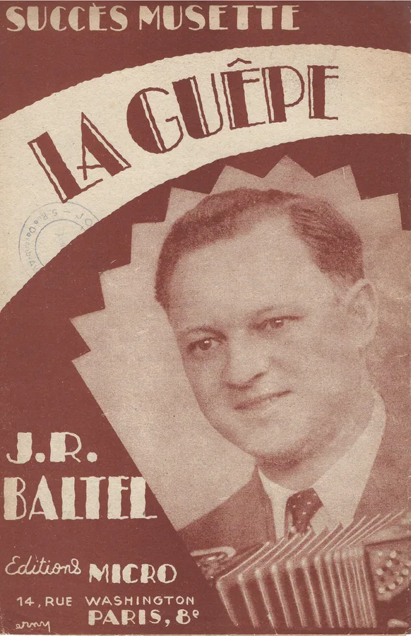 Cover for J.R. Baltel | Herazal | La Guepe | Piano | Accordion