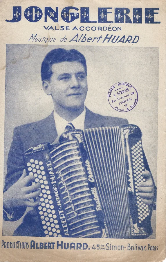 Cover for Albert Huard | Jongleries | Piano | Accordion