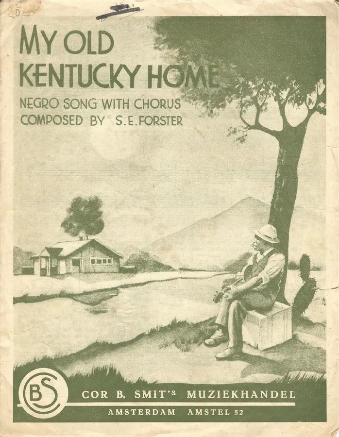Cover for S.E. Foster | My old Kentucky home | Piano | Vocals