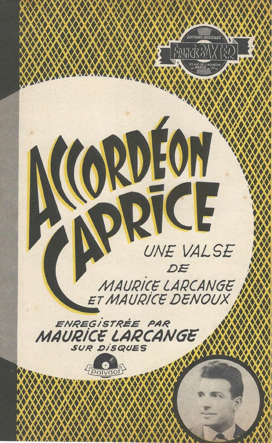 Cover for Maurice Larcange | Maurice Denoux | Accordeon Caprice | Piano