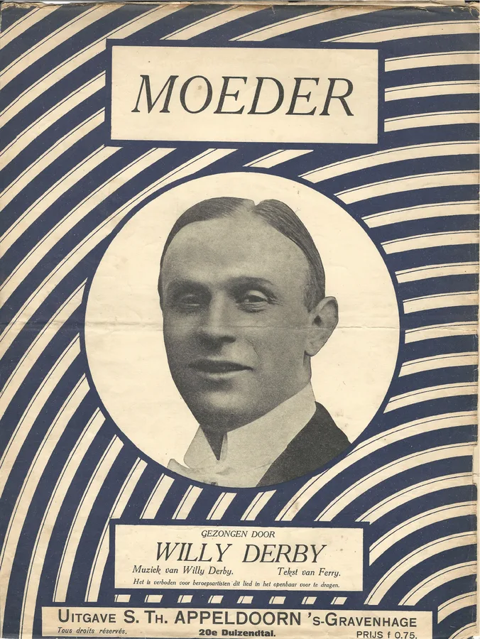 Cover for Willy Derby | Moeder | Piano | Vocals