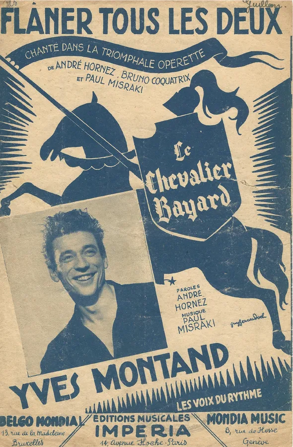 Cover for Yves Montand | Paul Misraki | Flaner tous les deux | Vocals
