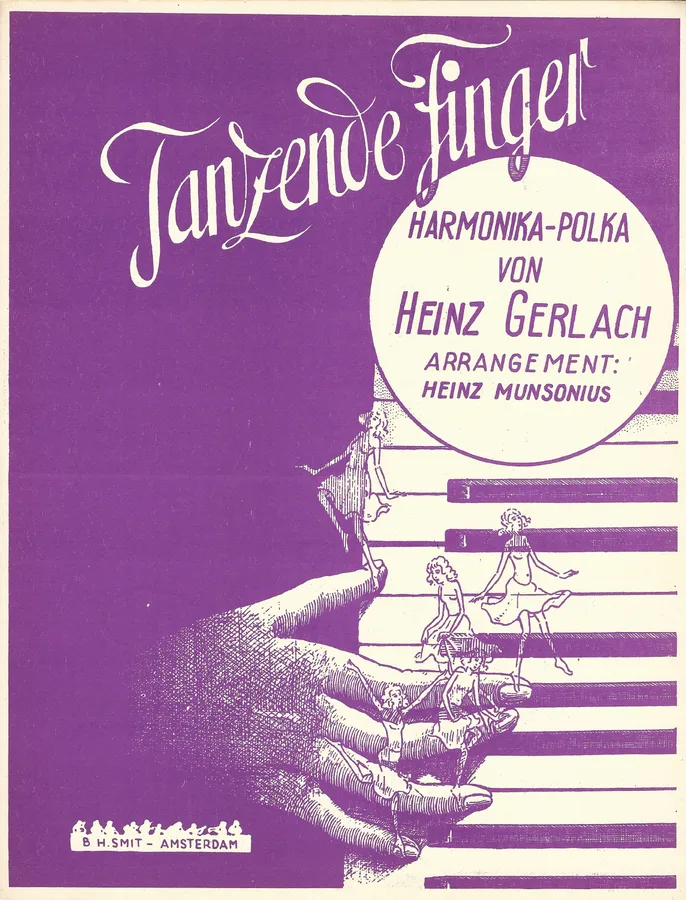 Cover for Heinz Gerlach | Tanzende Finger | Accordion
