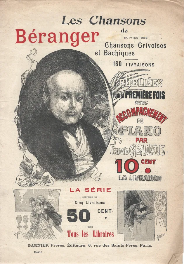Cover for Beranger | Francis Casadesus | Le Grand Marcheur | Piano | Vocals