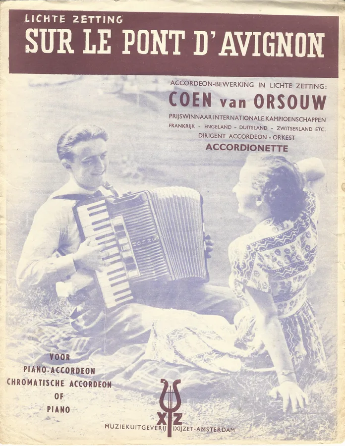 Cover for Traditional | Sur le pont d'Avignon | Accordion | Vocals