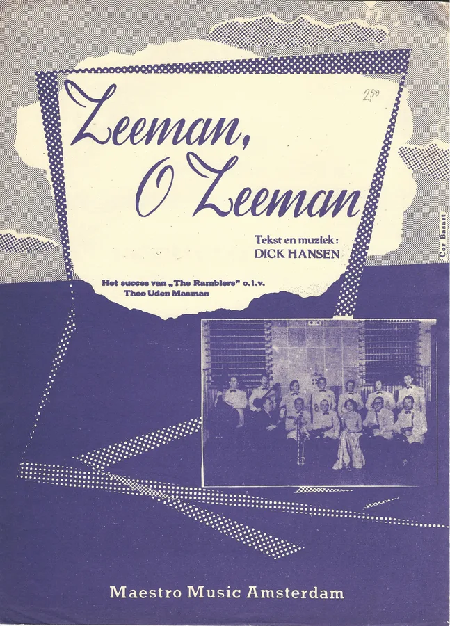 Cover for Theo Uden Masman | The Ramblers | Zeeman O Zeeman | Dick Hansen | Piano | Vocals