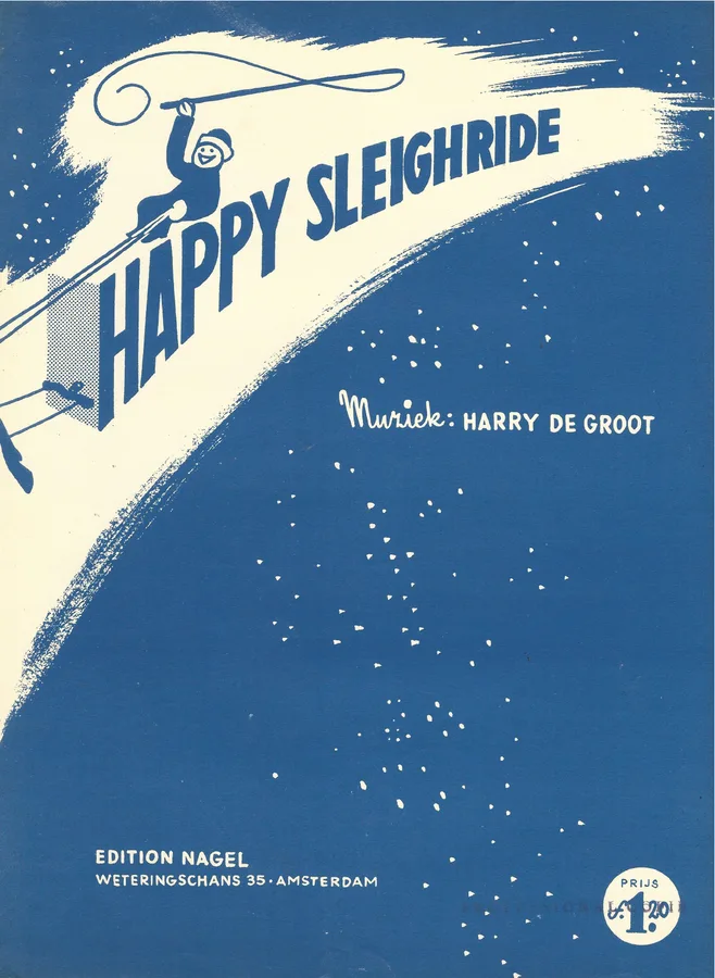 Cover for Harry de Groot | Happy Sleighride | Piano