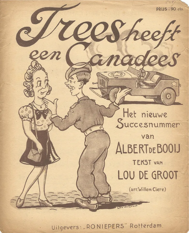 Cover for Albert de Booij | Willem Ciere | Trees heeft een Canadees | Piano | Vocals