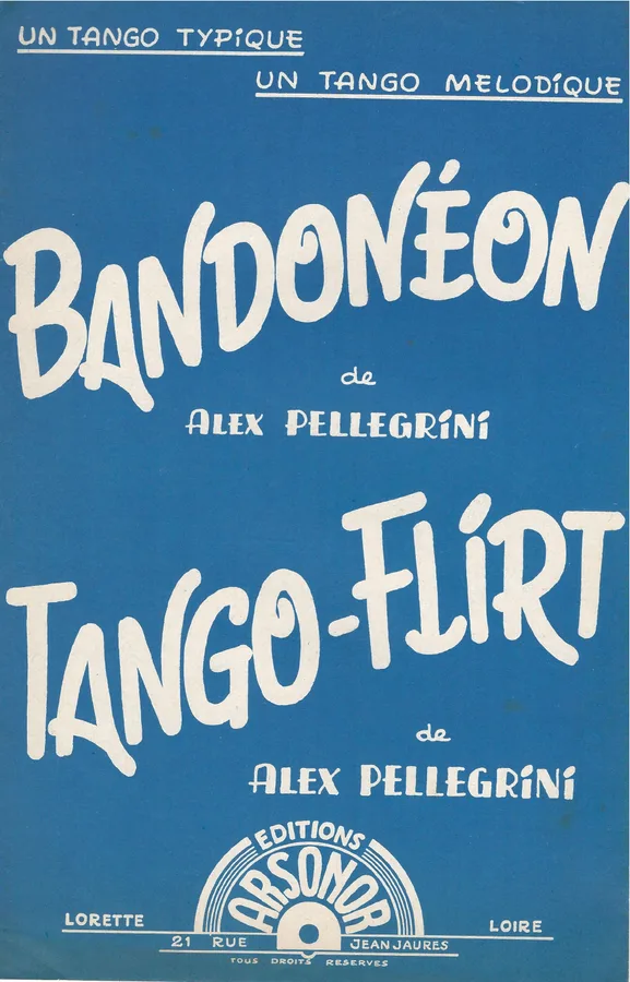 Cover for Alex Pellegrini | Tango Flirt | Bandoneon | Accordeon