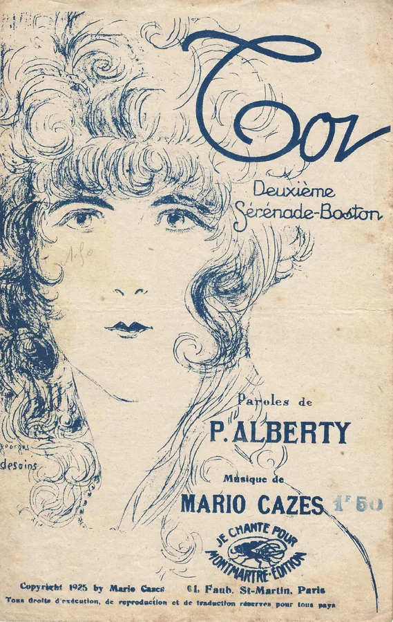 Cover for Mario Cazes | Vorelli | Toi | Chanson