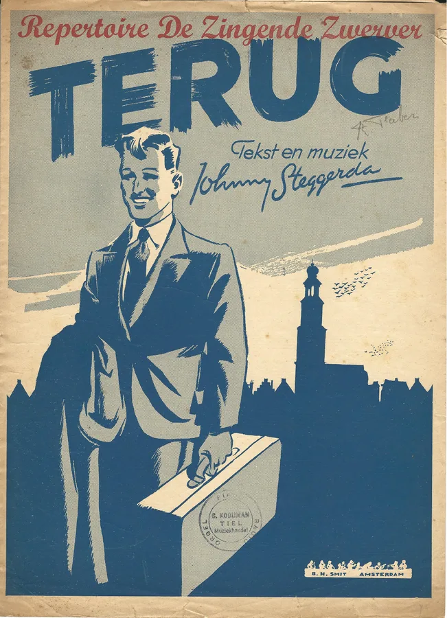 Cover for Johnny Steggerda | Terug | Piano | Vocals