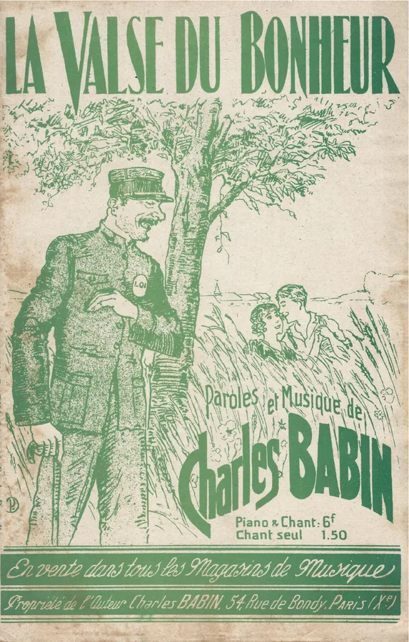Cover for Charles Babin | La valse du bonheur  | Piano