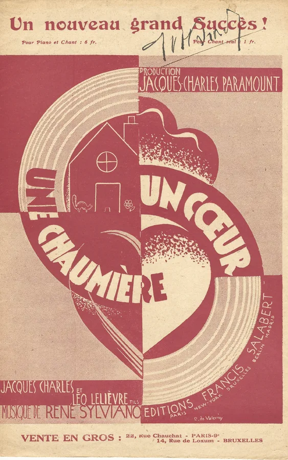 Cover for Rene Sylviano | Un Coeur une chaumiere | Chanson