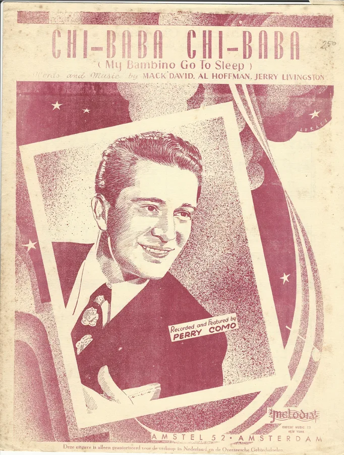 Cover for Perry Como | Al Hoffman | Chi Baba Chi Baba | Piano | Vocals