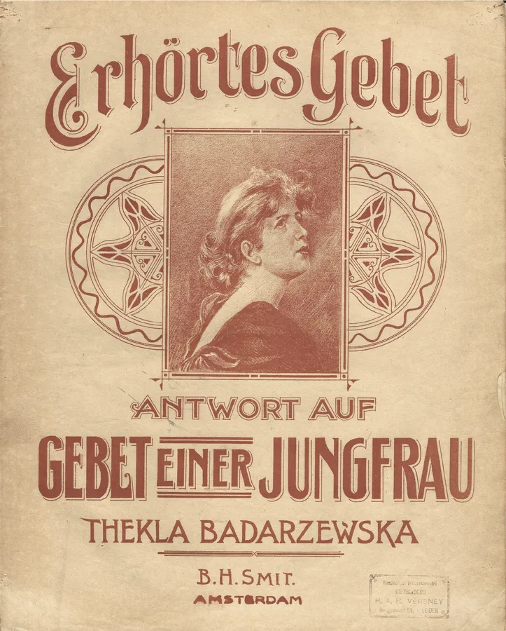 Cover for Thecla Badarzewska | Erhortes Gebet | La Priere Excauce | Piano
