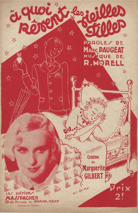 Cover for Marguerite Gilbert | Robert Morell | A quoi revent les vieilles filles | Chanson